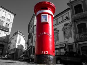 Portuguese CTT postbox 1